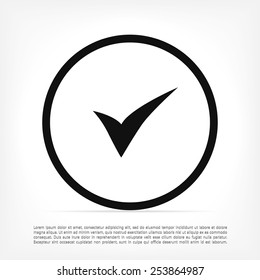 ok vector icon