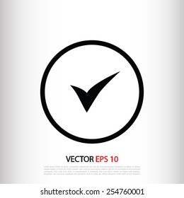 ok vector icon