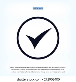 ok vector icon