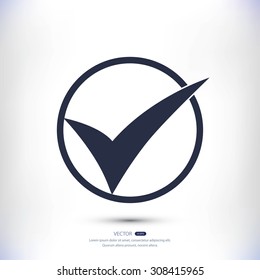 ok vector icon