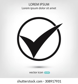 ok vector icon