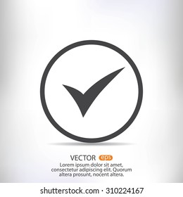 ok vector icon