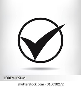 ok vector icon