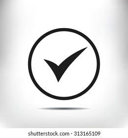 ok vector icon