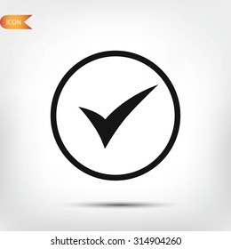 ok vector icon