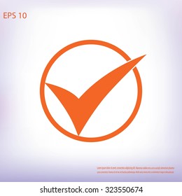 ok vector icon