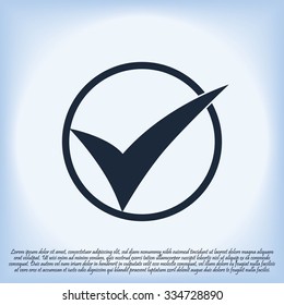 ok vector icon