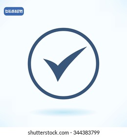 ok vector icon