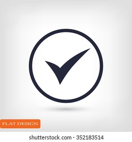 ok vector icon