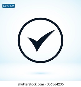 ok vector icon