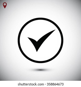 ok vector icon