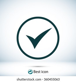 ok vector icon