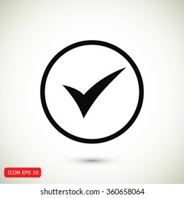 ok vector icon