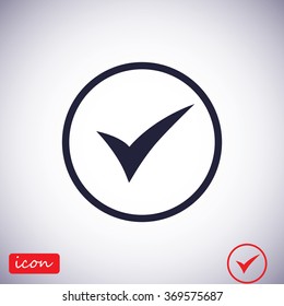 ok vector icon