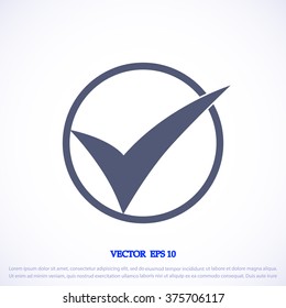 ok vector icon