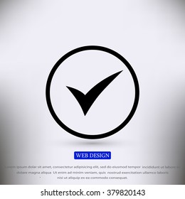 ok vector icon