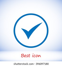 ok vector icon