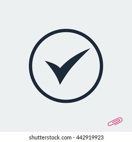 ok vector icon