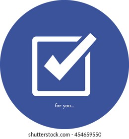 ok vector icon
