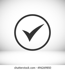 ok vector icon, vector best flat icon, EPS