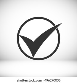 ok vector icon, vector best flat icon, EPS