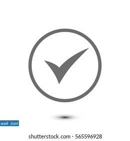ok vector icon, vector best flat icon, EPS