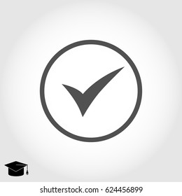 ok vector icon, vector best flat icon, EPS