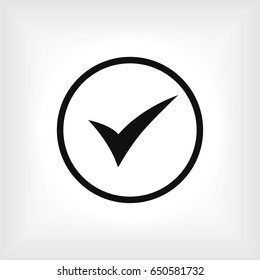 ok vector icon, vector best flat icon, EPS