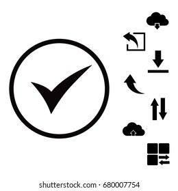 ok vector icon, vector best flat icon, EPS
