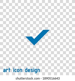 ok Vektorsymbol auf abstraktem Hintergrund