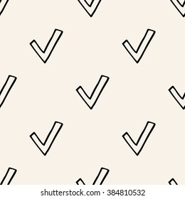 OK, vector seamless handrawn  pattern, Editable can be used for web page backgrounds, pattern fills
