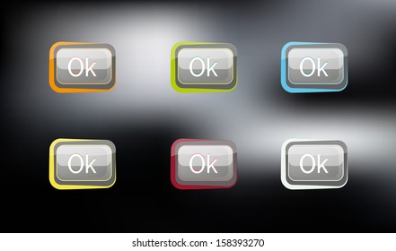 Okay buttons set.