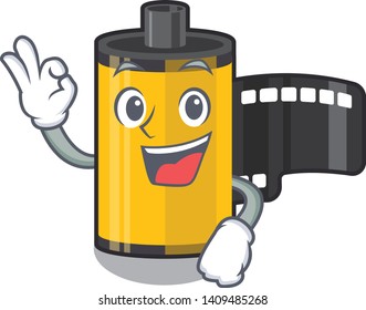 Okay camera roll isolated  character