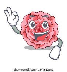 Okay carnations stick to the cartoon stem