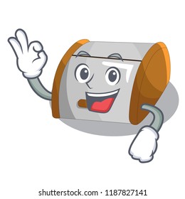 Okay character modern plastic bread bin box