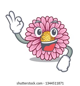 Okay gerbera flower sticks the mascot stem