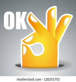 Okay - Hand Design