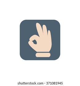 Okay hand  sign