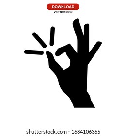okay icon or logo isolated sign symbol vector illustration - high quality black style vector icons
