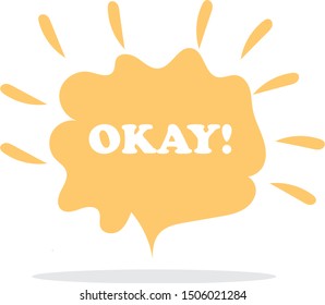 okay ink splash graphi vector