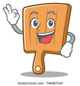 Okay kitchen board character cartoon