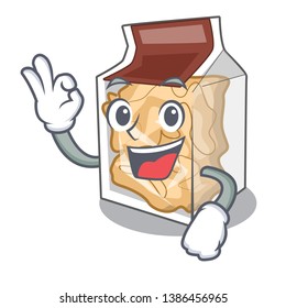 Okay pork rinds in a cartoon jar