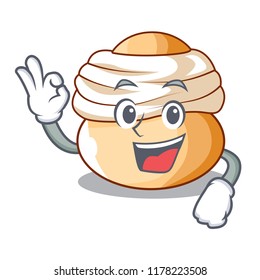 Okay semla sweet cream easter buns character