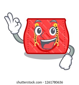 Okay small shoulder bag quilted by cartoon