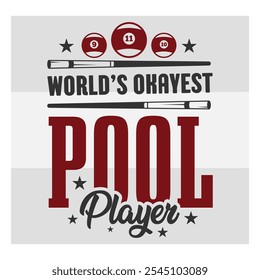 Billardspieler, Billardspieler, Billard T-Shirt Design, Snooker, Pool, Snooker Quotes, Lustiges Shirt Design, Pool-Liebhaber, Pool-Spiel, 