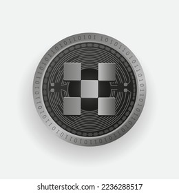 Okb (OKB) cryptocurrency Silver coin