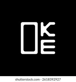 OKE letter logo creative design with vector graphic, OKE simple and modern logo. OKE luxurious alphabet design  