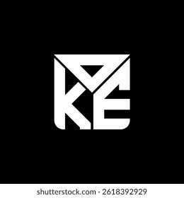 OKE letter logo creative design with vector graphic, OKE simple and modern logo. OKE luxurious alphabet design  