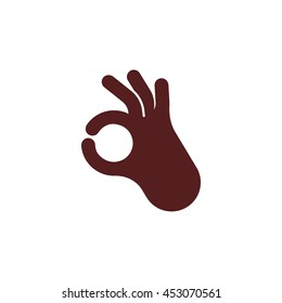 okey hand sign icon