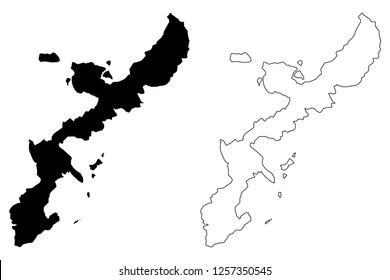 ryukyu islands map